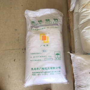亚硫酸钠，Na2SO3